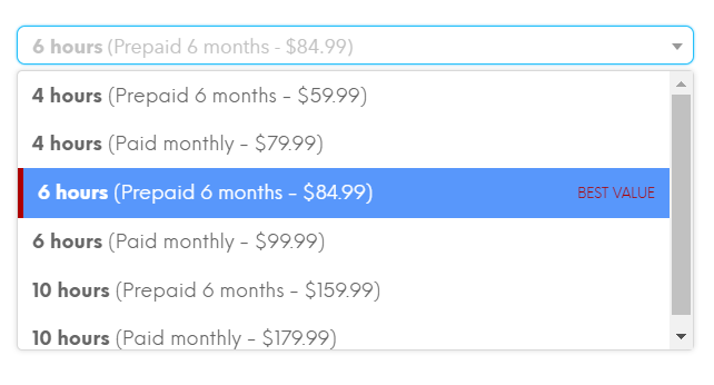 Rype pricing