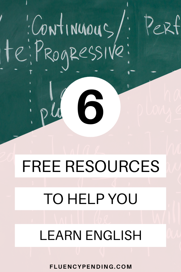 6 Free Resource for English Learners