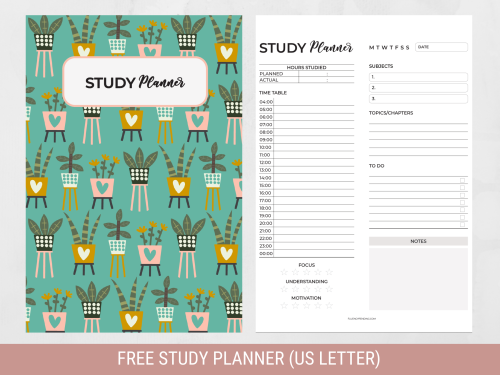 Free Study Planner